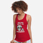 Rolling With My Snowmies-Womens-Racerback-Tank-Weird & Punderful