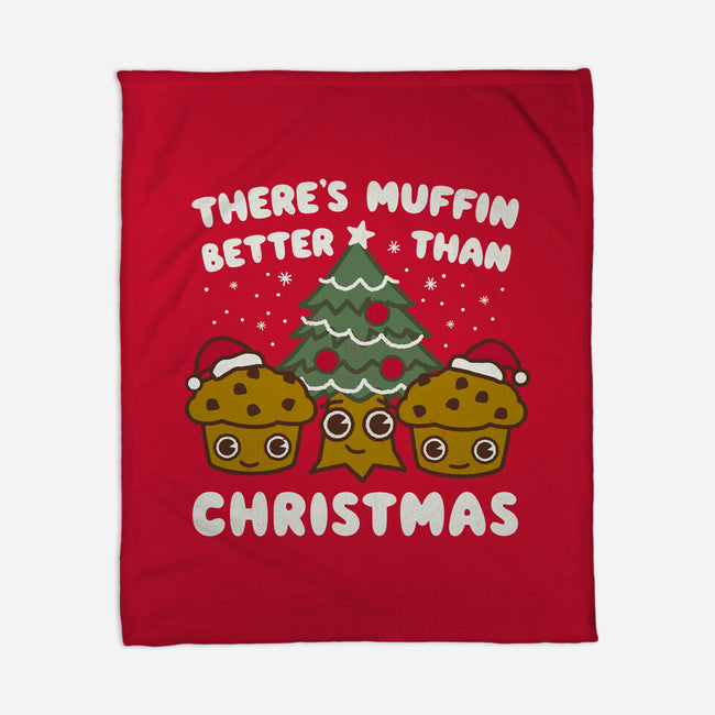 There's Muffin Batter Than Christmas-None-Fleece-Blanket-Weird & Punderful