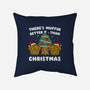 There's Muffin Batter Than Christmas-None-Removable Cover-Throw Pillow-Weird & Punderful