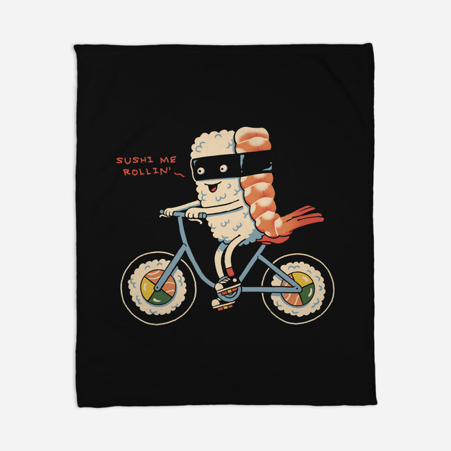 Sushi Me Rollin-None-Fleece-Blanket-vp021