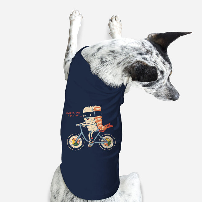 Sushi Me Rollin-Dog-Basic-Pet Tank-vp021