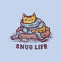 Living The Snug Life-None-Removable Cover-Throw Pillow-kg07