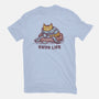 Living The Snug Life-Mens-Heavyweight-Tee-kg07