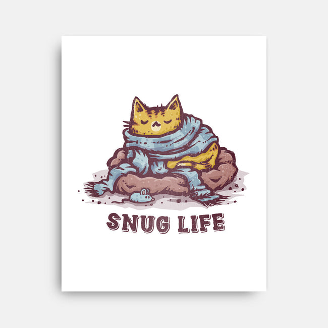 Living The Snug Life-None-Stretched-Canvas-kg07