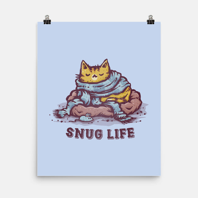 Living The Snug Life-None-Matte-Poster-kg07