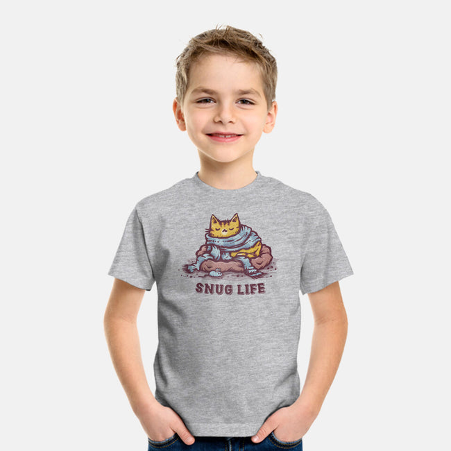 Living The Snug Life-Youth-Basic-Tee-kg07