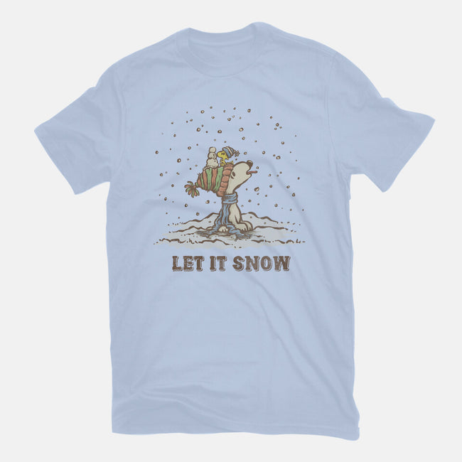 Let It Snow-Unisex-Basic-Tee-kg07