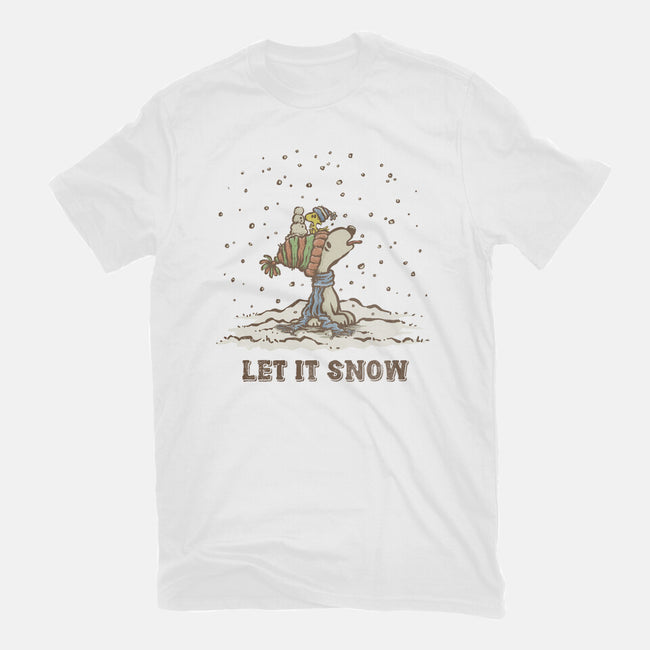 Let It Snow-Youth-Basic-Tee-kg07