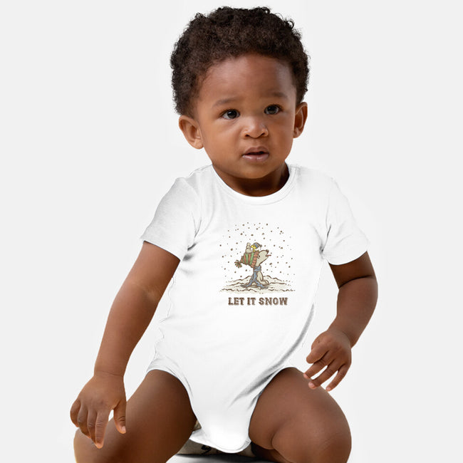 Let It Snow-Baby-Basic-Onesie-kg07