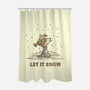 Let It Snow-None-Polyester-Shower Curtain-kg07