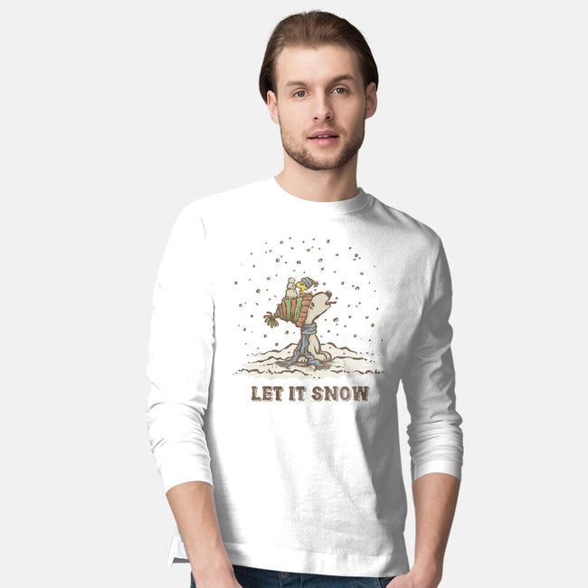 Let It Snow-Mens-Long Sleeved-Tee-kg07