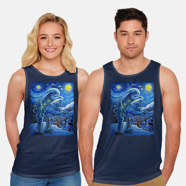 Starry Crumpit-Unisex-Basic-Tank-daobiwan