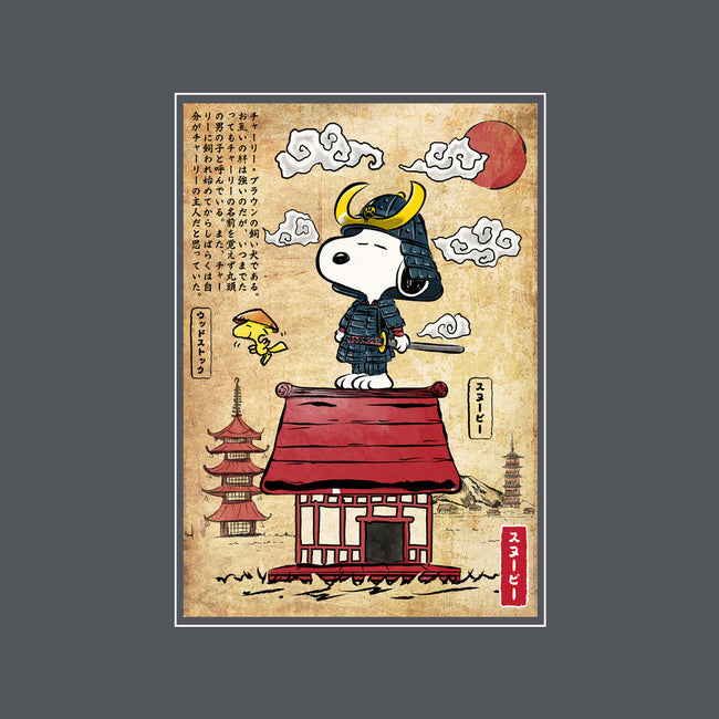 Beagle Samurai In Japan-None-Beach-Towel-DrMonekers