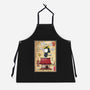 Beagle Samurai In Japan-Unisex-Kitchen-Apron-DrMonekers