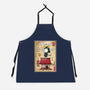 Beagle Samurai In Japan-Unisex-Kitchen-Apron-DrMonekers