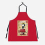 Beagle Samurai In Japan-Unisex-Kitchen-Apron-DrMonekers