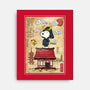 Beagle Samurai In Japan-None-Stretched-Canvas-DrMonekers