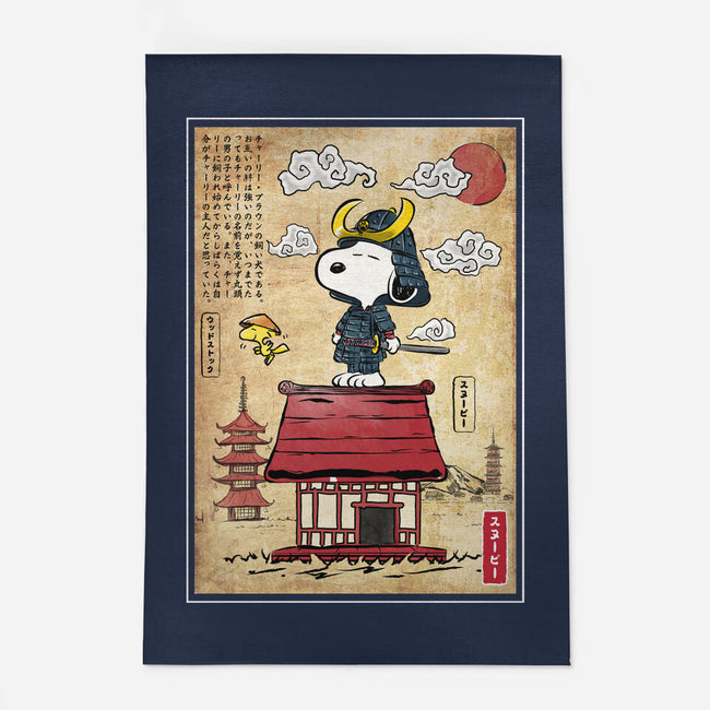 Beagle Samurai In Japan-None-Outdoor-Rug-DrMonekers