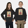 Beagle Samurai In Japan-Youth-Crew Neck-Sweatshirt-DrMonekers