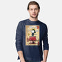 Beagle Samurai In Japan-Mens-Long Sleeved-Tee-DrMonekers