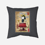 Beagle Samurai In Japan-None-Removable Cover-Throw Pillow-DrMonekers