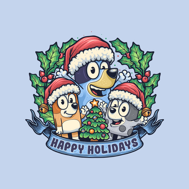 Bluey Holidays-None-Beach-Towel-momma_gorilla