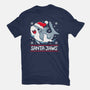 Santa Jaws-Youth-Basic-Tee-Vallina84