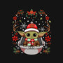 Christmas Yoda-Unisex-Kitchen-Apron-JamesQJO