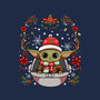 Christmas Yoda-None-Stretched-Canvas-JamesQJO