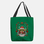 Christmas Yoda-None-Basic Tote-Bag-JamesQJO