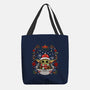 Christmas Yoda-None-Basic Tote-Bag-JamesQJO