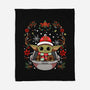 Christmas Yoda-None-Fleece-Blanket-JamesQJO