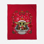 Christmas Yoda-None-Fleece-Blanket-JamesQJO