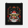 Christmas Yoda-None-Matte-Poster-JamesQJO