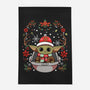 Christmas Yoda-None-Indoor-Rug-JamesQJO