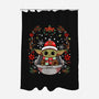 Christmas Yoda-None-Polyester-Shower Curtain-JamesQJO