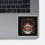 Christmas Yoda-None-Glossy-Sticker-JamesQJO