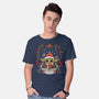 Christmas Yoda-Mens-Basic-Tee-JamesQJO