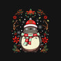 Christmas Totoro-Womens-V-Neck-Tee-JamesQJO