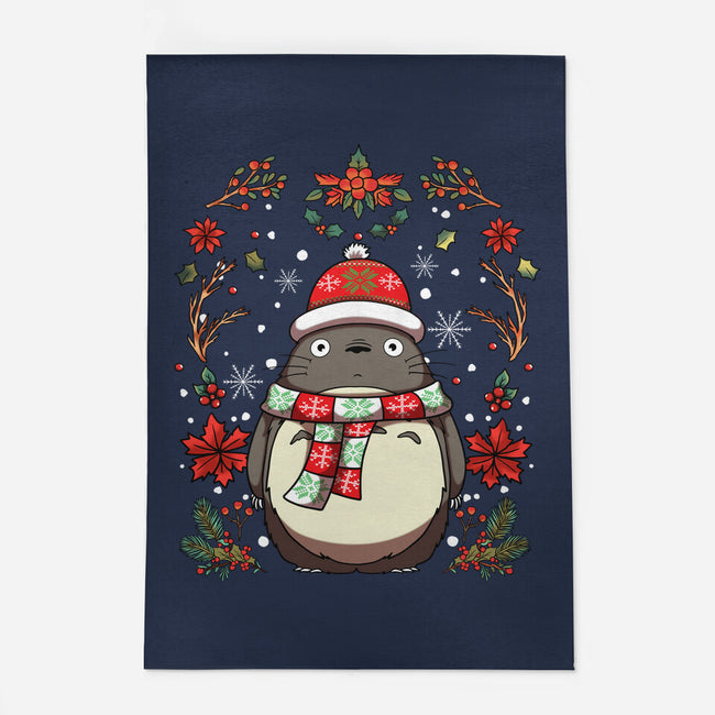 Christmas Totoro-None-Indoor-Rug-JamesQJO