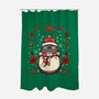 Christmas Totoro-None-Polyester-Shower Curtain-JamesQJO