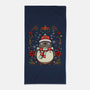 Christmas Totoro-None-Beach-Towel-JamesQJO