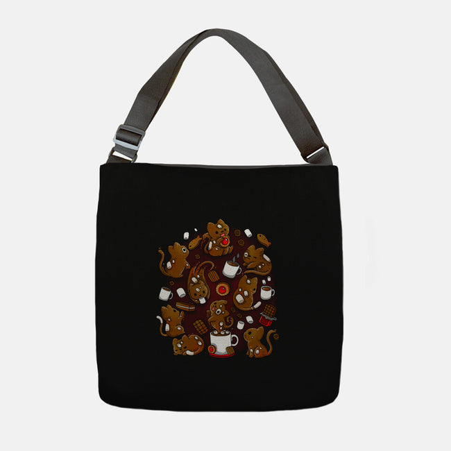 ChocoCat-None-Adjustable Tote-Bag-Vallina84