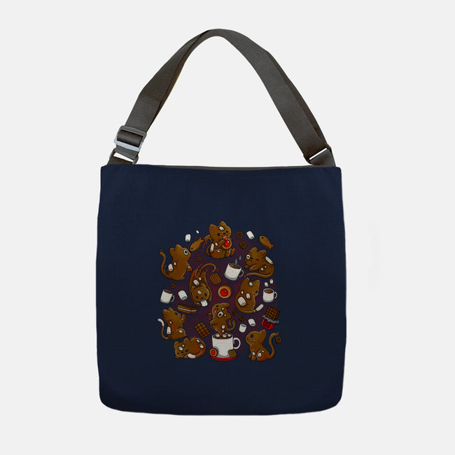 ChocoCat-None-Adjustable Tote-Bag-Vallina84