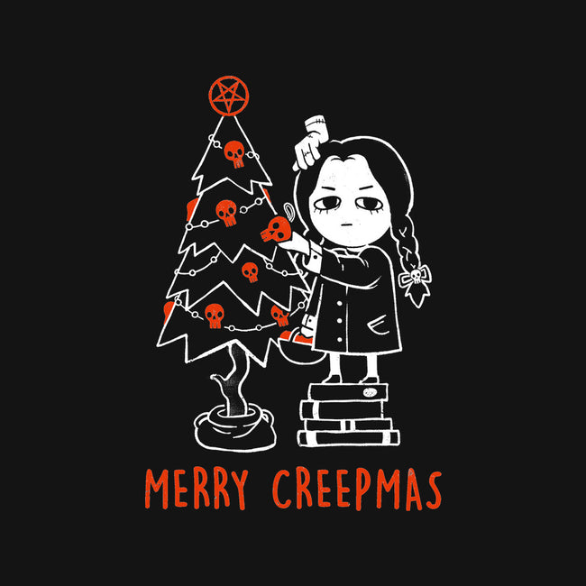 A Merry Creepmas-Unisex-Kitchen-Apron-eduely