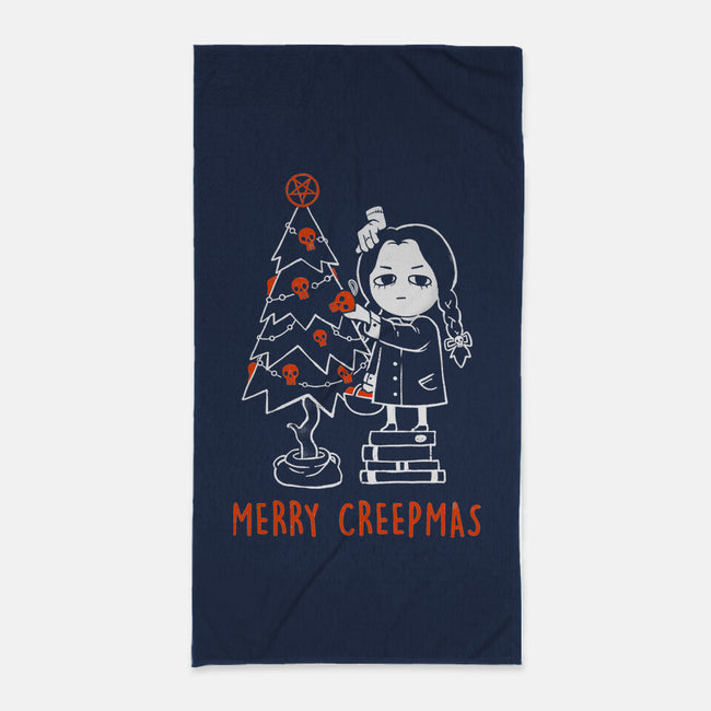 A Merry Creepmas-None-Beach-Towel-eduely