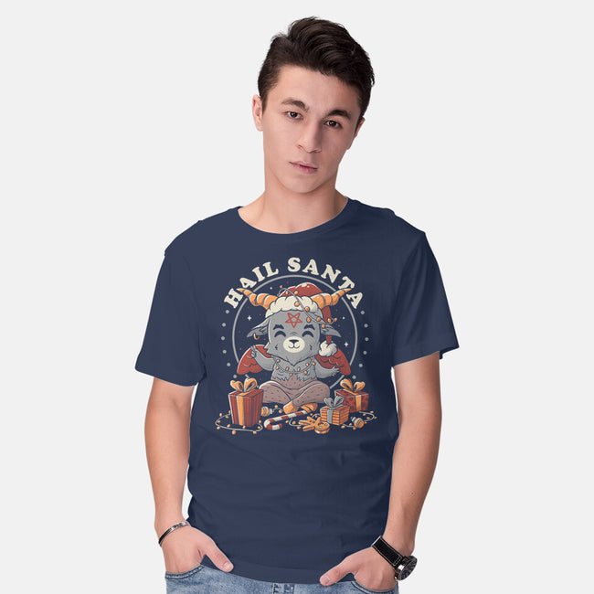 A Good Boy This Year-Mens-Basic-Tee-eduely