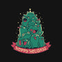 Hoppy Holidays-Youth-Basic-Tee-Aarons Art Room