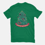 Hoppy Holidays-Unisex-Basic-Tee-Aarons Art Room