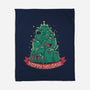 Hoppy Holidays-None-Fleece-Blanket-Aarons Art Room